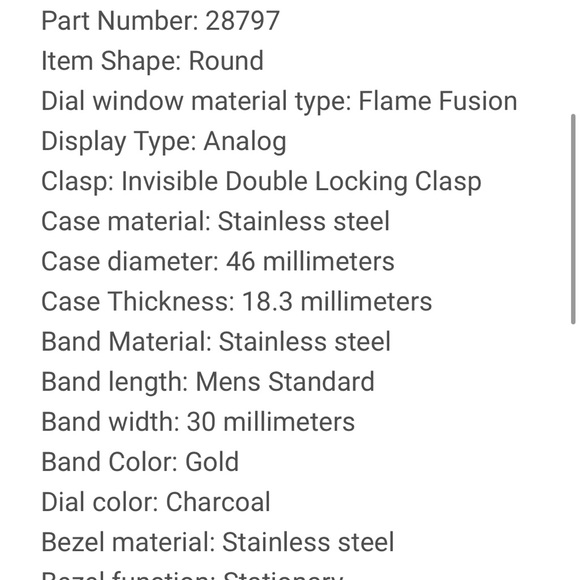 NWT Stylish Men’s Invicta 48mm Mother of Pearl Watch - Picture 8 of 11